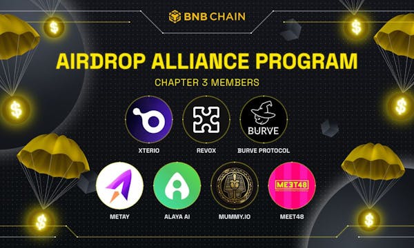 BNB Chain Launches Chapter Three Of Its Airdrop Alliance Program