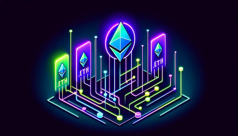 domain names connected to Ethereum symbols