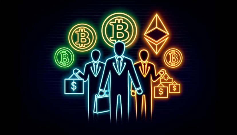 institutional investors buying Bitcoin and Ethereum